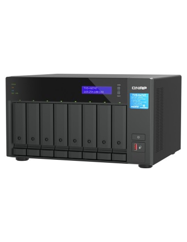 QNAP TVS-H874T-I7-32G server NAS e di archiviazione Tower Collegamento ethernet LAN Nero