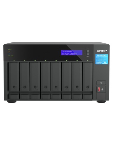 QNAP TVS-H874T-I9-64G server NAS e di archiviazione Tower Collegamento ethernet LAN Nero