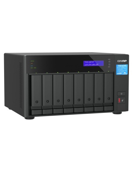 QNAP TVS-H874T-I9-64G server NAS e di archiviazione Tower Collegamento ethernet LAN Nero