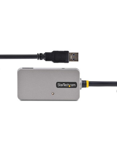 StarTech.com U01043-USB-EXTENDER hub di interfaccia USB 3.2 Gen 1 (3.1 Gen 1) Type-A 5000 Mbit s Nero, Argento