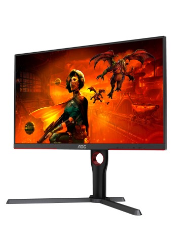 AOC G3 U27G3X Monitor PC 68,6 cm (27") 3840 x 2160 Pixel 4K Ultra HD LED Nero, Rosso