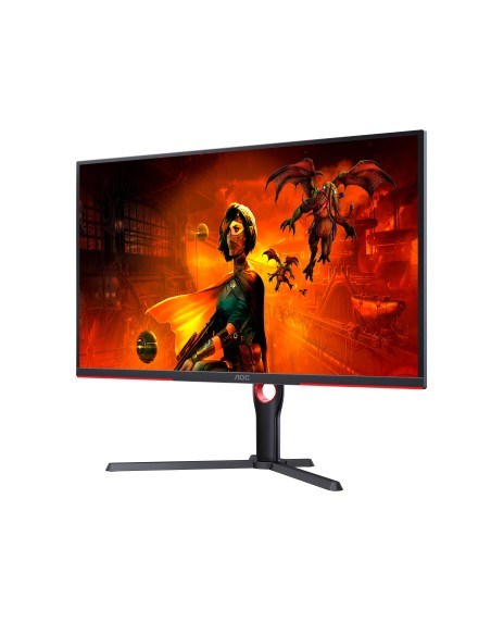 AOC G3 U32G3X LED display 80 cm (31.5") 3840 x 2160 Pixel 4K Ultra HD Nero, Rosso