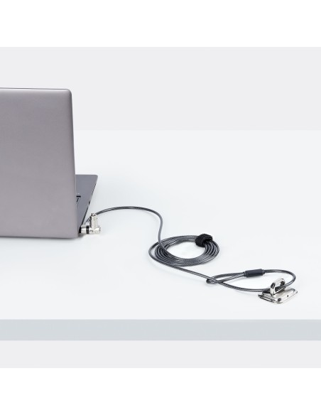 StarTech.com Cavo di Sicurezza Universale per Laptop (2m), Dispositivo di Blocco per Notebook Compatibile con Noble