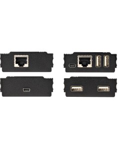 StarTech.com Extender USB 2.0 a 4 porte - Estensore Ethernet USB 2.0 multiporta via CAT5 CAT6 100m - USB Extender Hub via Lan 2