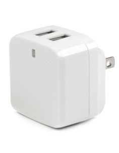 StarTech.com Caricabatterie da Muro a doppia porta x2 USB ad alta potenza ( 17W   3.4 Amp ) con prese da viaggio 2