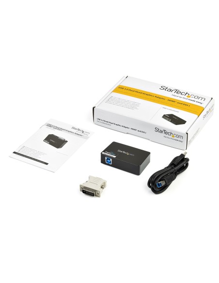 StarTech.com Adattatore scheda USB 3.0 a HDMI e DVI