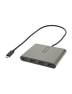 StarTech.com Adattatore USB-C a HDMI 1080p 60 Hz a 4 porte - Convertitore USB Tipo C a HDMI - Multi Monitor Dongle Adapter -