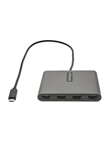 StarTech.com Adattatore USB-C a HDMI 1080p 60 Hz a 4 porte - Convertitore USB Tipo C a HDMI - Multi Monitor Dongle Adapter -