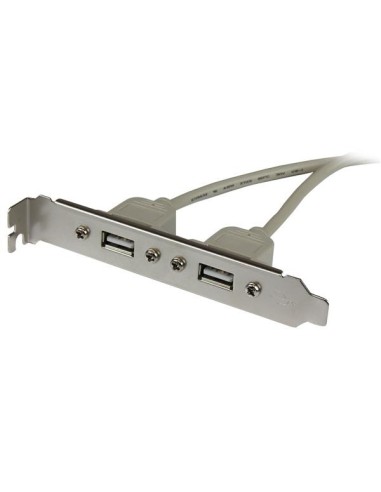 StarTech.com Adattatore piastra slot USB A femmina 2 porte