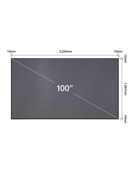 Epson ELPSC35 schermo per proiettore 2,54 m (100")