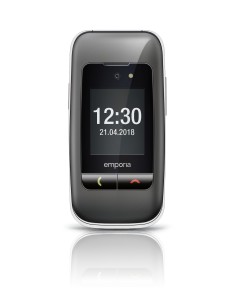 Emporia ONE 6,1 cm (2.4") 80 g Grigio, Argento Telefono per anziani 2