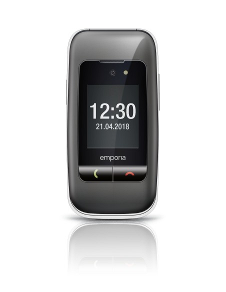 Emporia ONE 6,1 cm (2.4") 80 g Grigio, Argento Telefono per anziani
