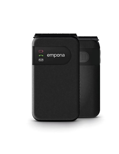 Emporia SIMPLICITYglam 7,11 cm (2.8") 102 g Nero Telefono per anziani