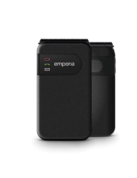 Emporia SIMPLICITYglam 7,11 cm (2.8") 102 g Nero Telefono per anziani