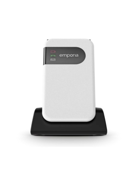 Emporia SIMPLICITYglam.4G 7,11 cm (2.8") 106 g Nero, Bianco Telefono per anziani