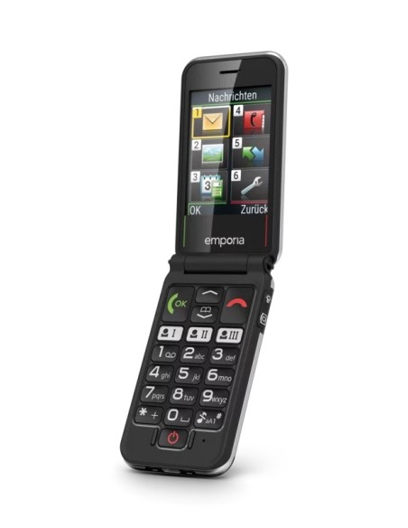 Emporia V228 7,11 cm (2.8") Nero Telefono di livello base