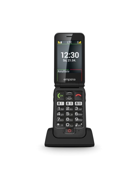 Emporia JOY_LTE 7,11 cm (2.8") 115 g Nero Telefono per anziani