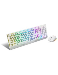 MSI Vigor GK30 Combo White tastiera Mouse incluso USB QWERTY Italiano Bianco