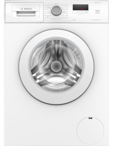 Bosch Serie 2 Lavatrice a carica frontale, , 8 kg, 1200 g min., Cl. C.