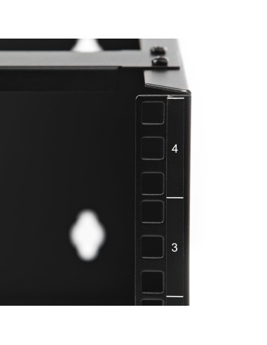 StarTech.com WALLMOUNT4 rack 4U Da parete Nero