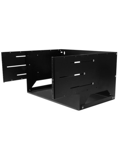 StarTech.com Rack Armadio per Montaggio a Parete con Mensola Incorporata - Accaio - 4U