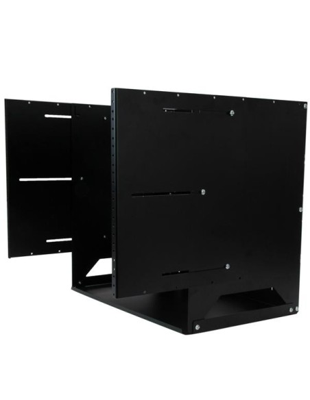 StarTech.com Rack Armadio per Montaggio a Parete con Mensola Incorporata - Accaio - 8U