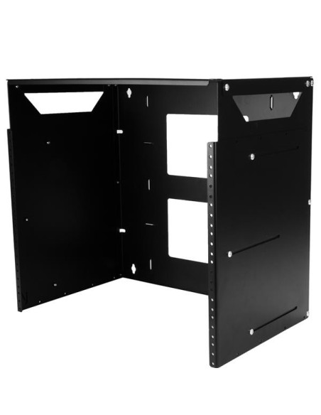 StarTech.com Rack Armadio per Montaggio a Parete con Mensola Incorporata - Accaio - 8U