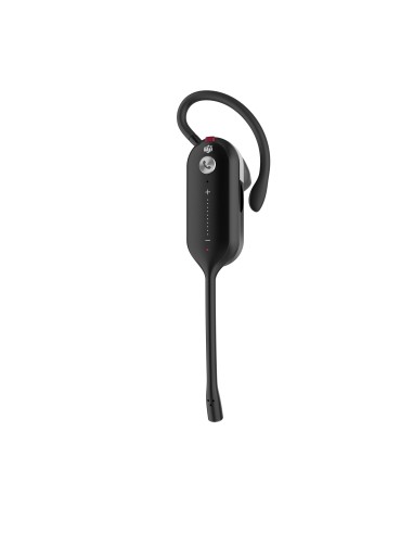 Yealink WH67 Teams Auricolare Wireless A clip, A Padiglione, Passanuca Ufficio Bluetooth Base di ricarica Nero