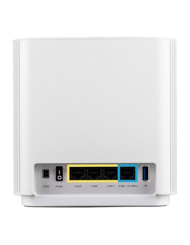 ASUS ZenWiFi AX XT8 (W-2-PK) router wireless Gigabit Ethernet Banda tripla (2.4 GHz 5 GHz 5 GHz) Bianco