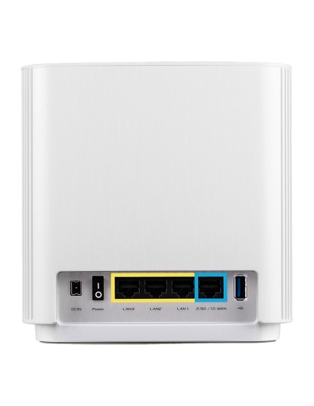 ASUS ZenWiFi AX XT8 (W-2-PK) router wireless Gigabit Ethernet Banda tripla (2.4 GHz 5 GHz 5 GHz) Bianco