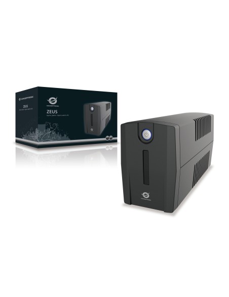 Conceptronic ZEUS01ESP gruppo di continuità (UPS) A linea interattiva 0,65 kVA 360 W 2 presa(e) AC