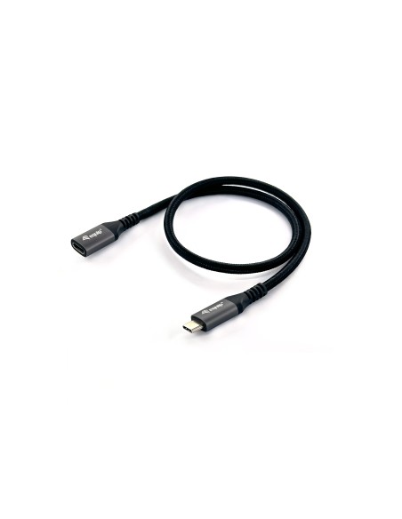 Equip 128371 cavo USB 1 m USB 3.2 Gen 2 (3.1 Gen 2) USB C Nero