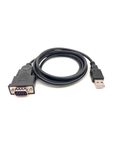 Equip 133391 cavo seriale Nero 1,5 m USB tipo A DB-9