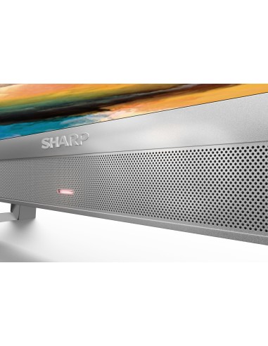 Sharp Aquos 55EQ4EA Display arrotolabile 139,7 cm (55") 4K Ultra HD Smart TV Wi-Fi Argento