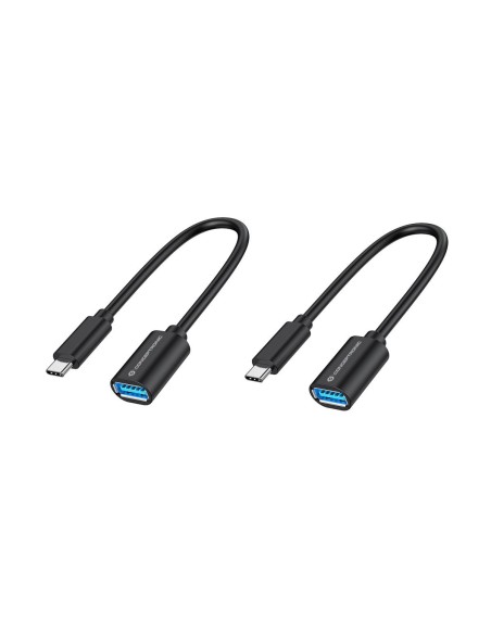 Conceptronic ABBY11B cavo USB 0,2 m USB 3.2 Gen 1 (3.1 Gen 1) USB C USB A Nero