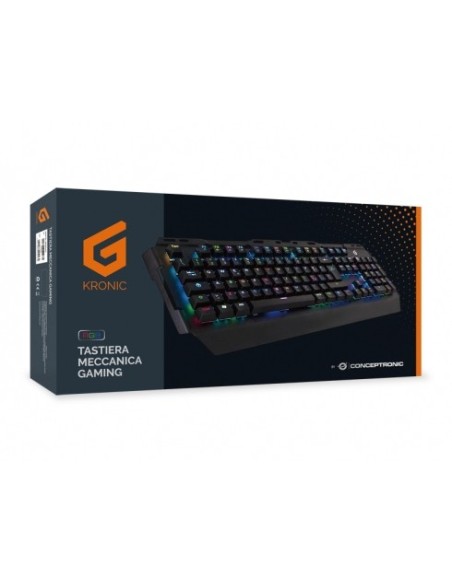 Conceptronic KRONIC tastiera USB QWERTY Italiano Nero