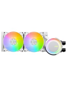 MSI MAG CORELIQUID E240 WHITE sistema di raffreddamento per computer Scheda madre, Processore Liquid cooling kit 12 cm Bianco