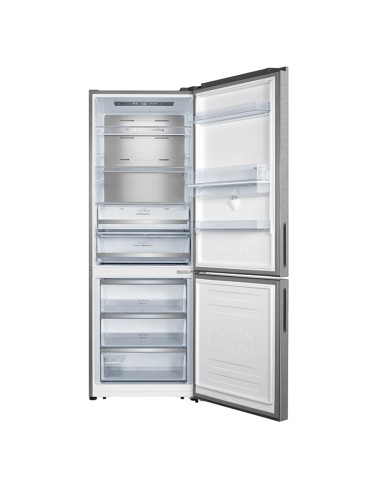 Hisense RB645N4WIF frigorifero con congelatore Libera installazione 495 L E Stainless steel
