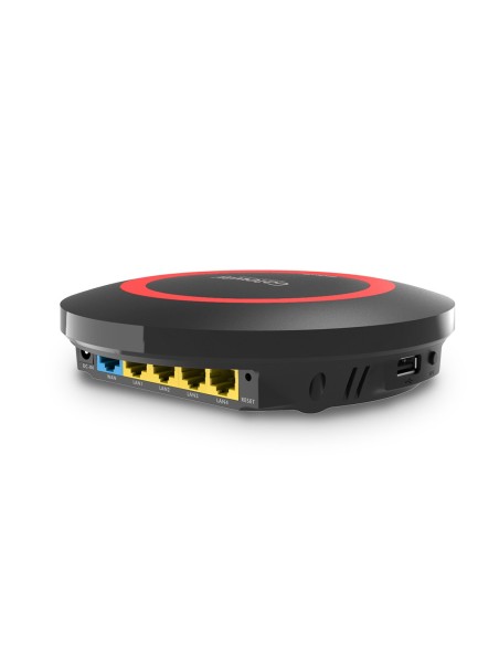 EnGenius EPG5000 router wireless Gigabit Ethernet Dual-band (2.4 GHz 5 GHz) Nero, Rosso