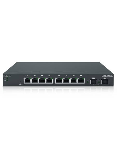 EnGenius EWS1200D-10T switch di rete Gestito L2 Gigabit Ethernet (10 100 1000) 1U Nero