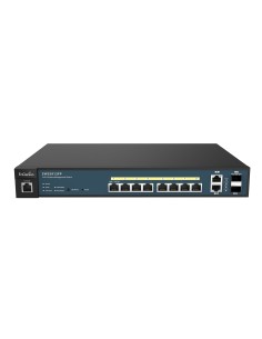 EnGenius EWS5912FP switch di rete Gestito L2 Gigabit Ethernet (10 100 1000) Supporto Power over Ethernet (PoE) 1U Nero
