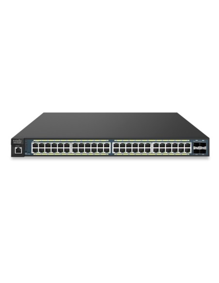 EnGenius EWS7952FP switch di rete Gestito L2 Gigabit Ethernet (10 100 1000) Supporto Power over Ethernet (PoE) 1U Nero