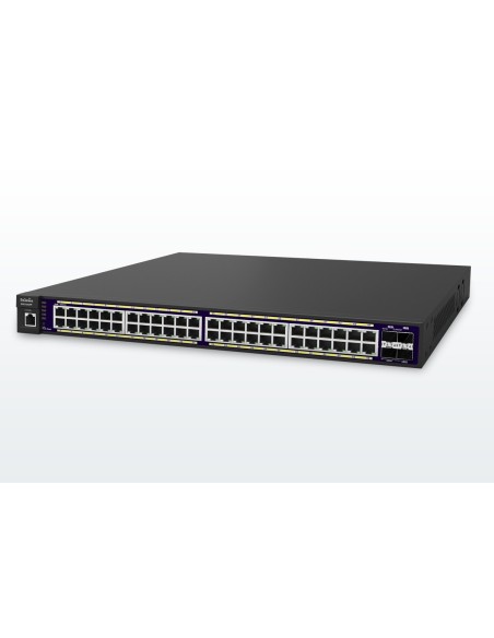 EnGenius EGS7252FP switch di rete Gestito L2 Gigabit Ethernet (10 100 1000) Supporto Power over Ethernet (PoE) Nero