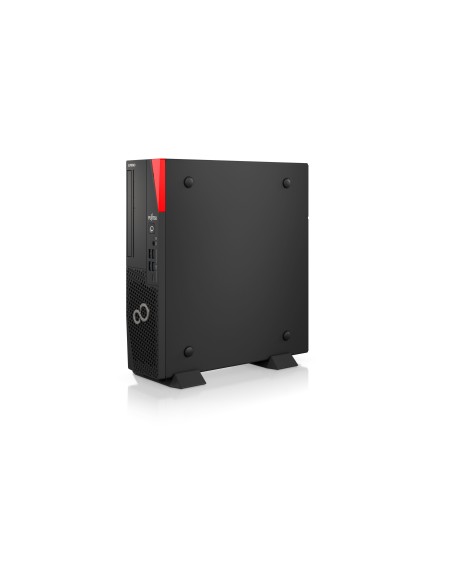 Fujitsu ESPRIMO D6012 Intel® Core™ i3 i3-12100 8 GB DDR4-SDRAM 256 GB SSD Windows 11 Pro Desktop PC Nero, Rosso
