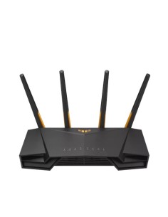 ASUS TUF Gaming AX3000 V2 router wireless Gigabit Ethernet Dual-band (2.4 GHz 5 GHz) Nero, Arancione