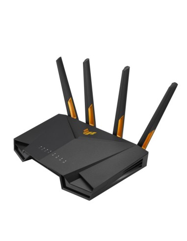 ASUS TUF Gaming AX3000 V2 router wireless Gigabit Ethernet Dual-band (2.4 GHz 5 GHz) Nero, Arancione