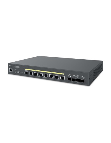 EnGenius ECS2512FP switch di rete Gestito L2+ 2.5G Ethernet (100 1000 2500) Supporto Power over Ethernet (PoE) Nero
