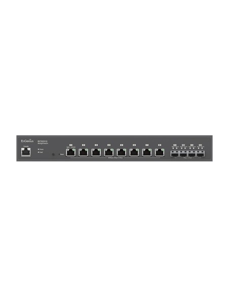 EnGenius ECS2512 switch di rete Gestito L2+ 2.5G Ethernet (100 1000 2500) Nero