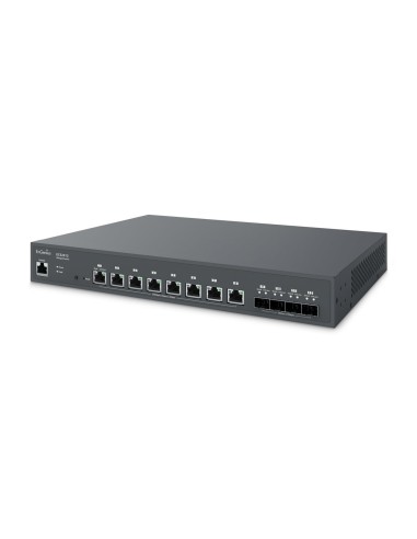 EnGenius ECS2512 switch di rete Gestito L2+ 2.5G Ethernet (100 1000 2500) Nero