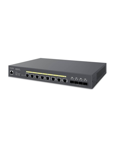 EnGenius ECS5512FP switch di rete Gestito L2+ 10G Ethernet (100 1000 10000) Supporto Power over Ethernet (PoE) Nero